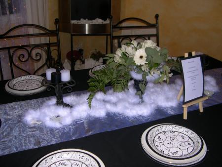 Détail décoration table